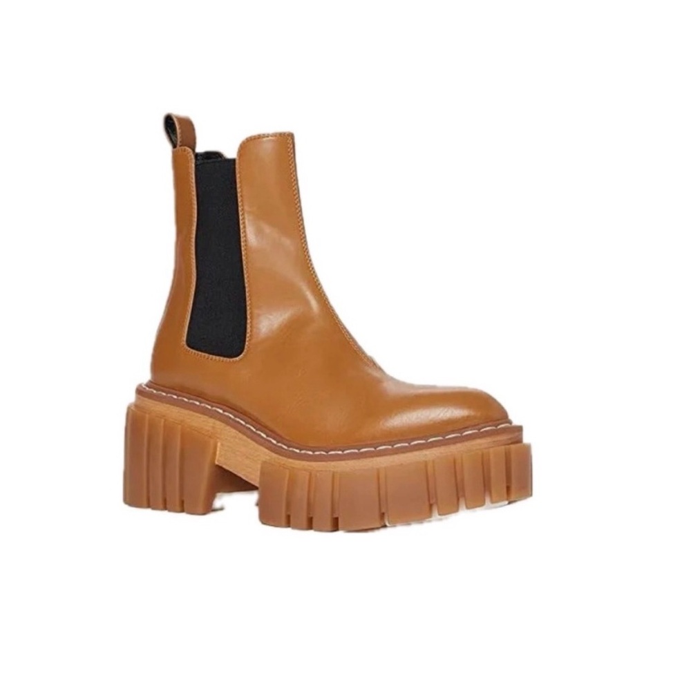 Stella McCartney Emilie Half Chunky Ankle Boots - Picture 2 of 12